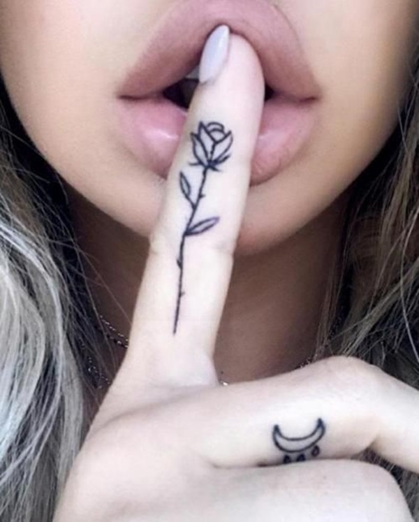 Best 100+ Rose Tattoo Ideas - Rose Tattoos Ideas with Meaning | Small rose  tattoo, Finger tattoos, Subtle tattoos