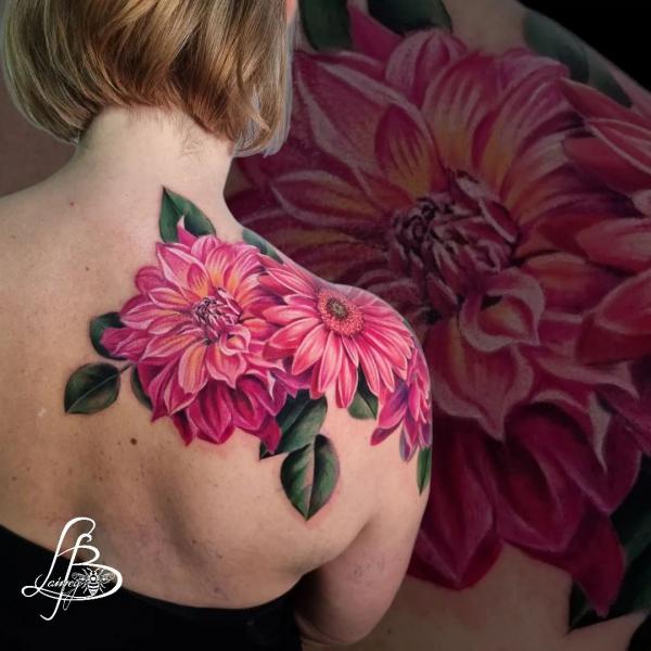 Daisy Tattoo On Shoulder - Tattoo Designs, Tattoo Pictures