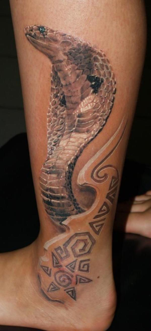 Stunning Snake Tattoo