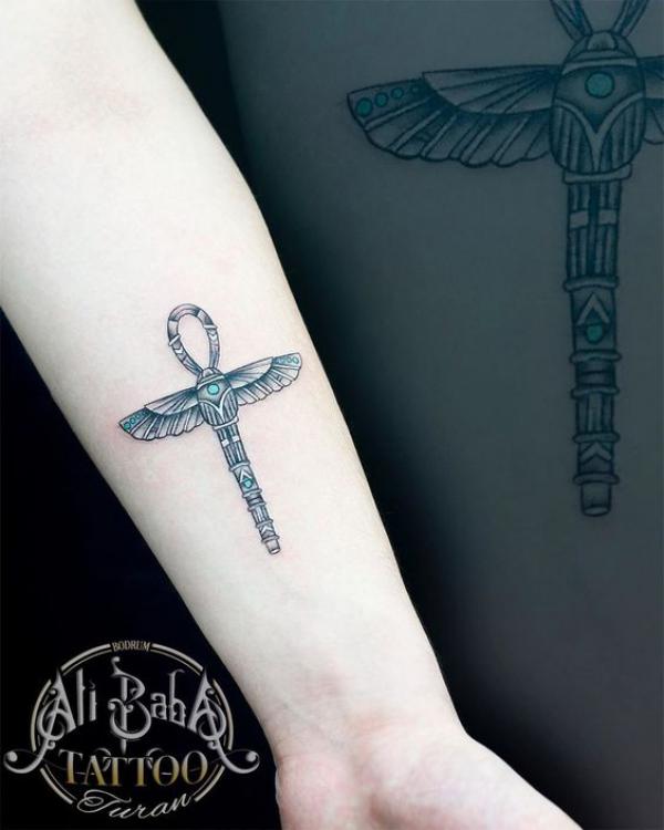 70 Ankh Tattoos Modern Take on an Ancient Symbol Art and Design