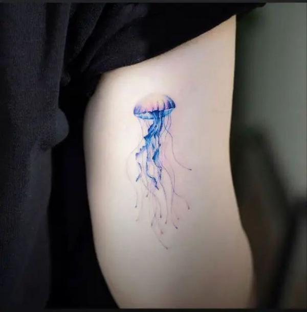 Jellyfish | Jellyfish drawing, Jellyfish tattoo, Tattoos