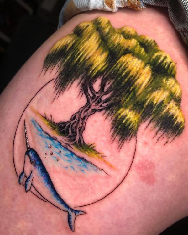 TATTOOS.ORG — The lone cypress tree Submit Your Tattoo Here:...