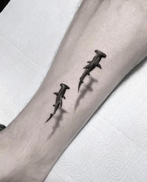 100 Inspiring Shark Tattoos with Meaning Art and Design