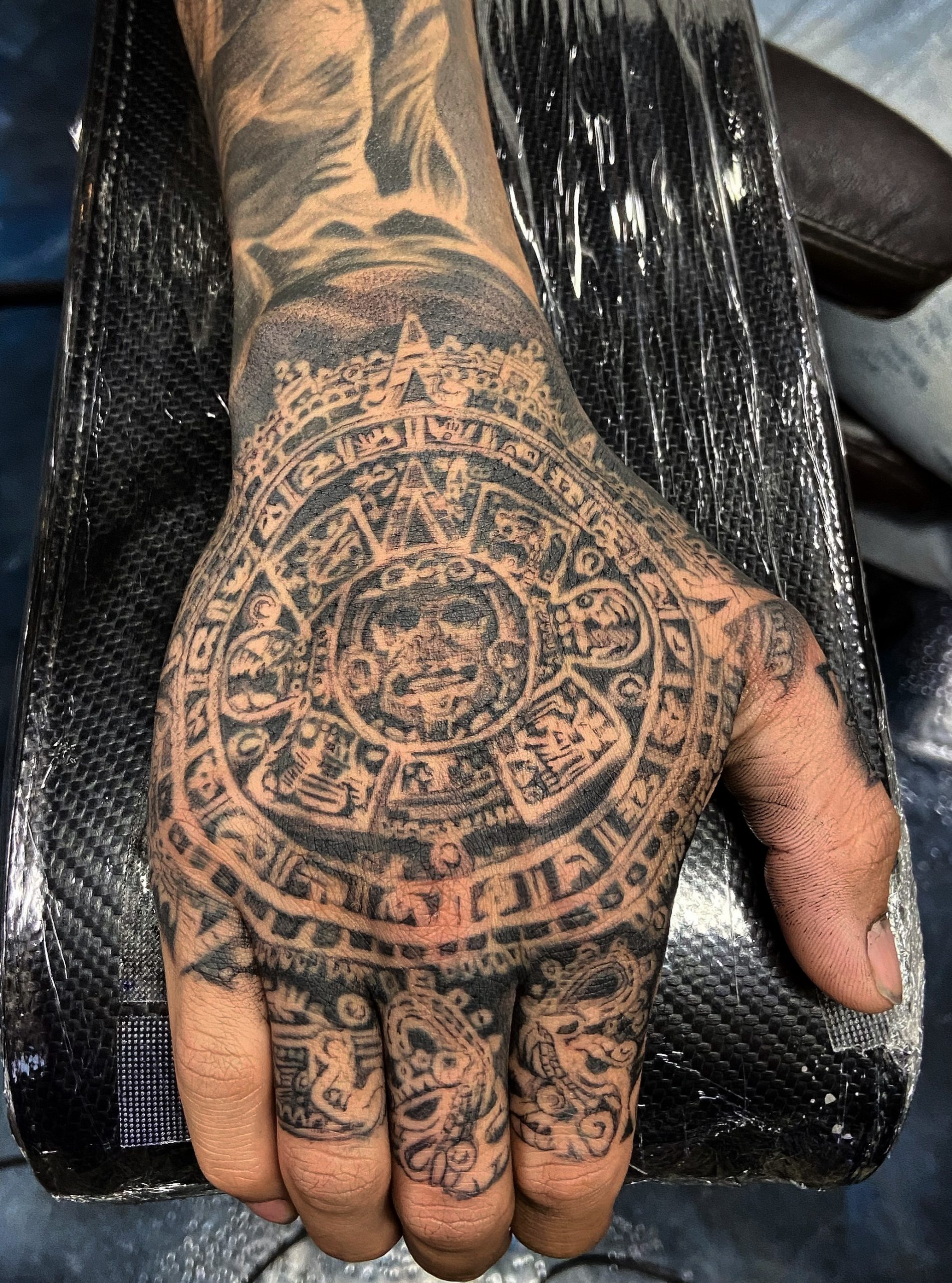 Aztec Calendar | Mayan tattoos, Aztec tattoo, Aztec tattoos