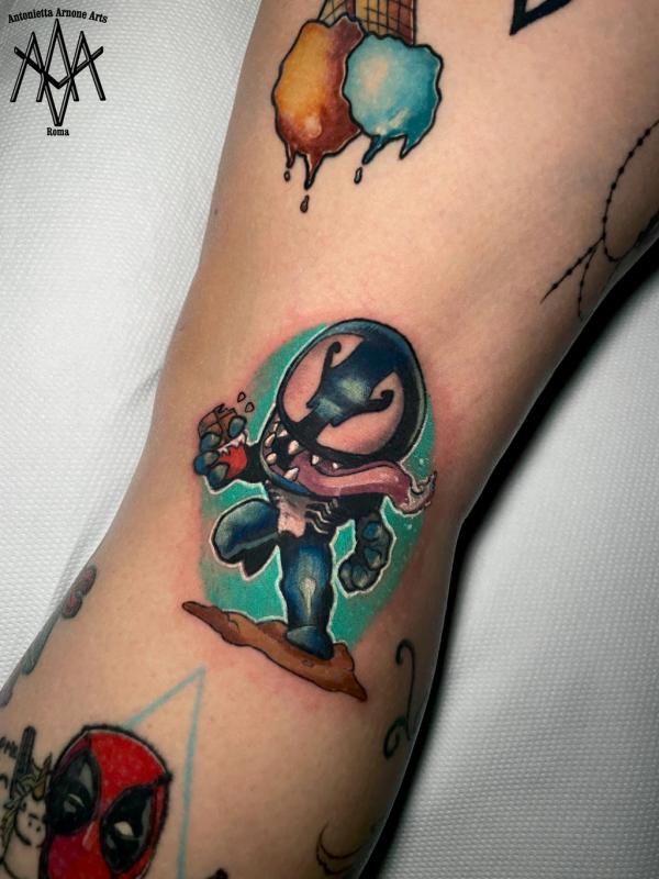 Deadpool fun! | Deadpool tattoo, Tattoos, Cover tattoo