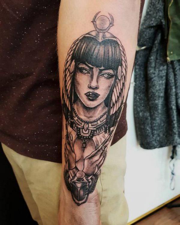 50+ Cleopatra Tattoo Designs with Meanings | Art and Design