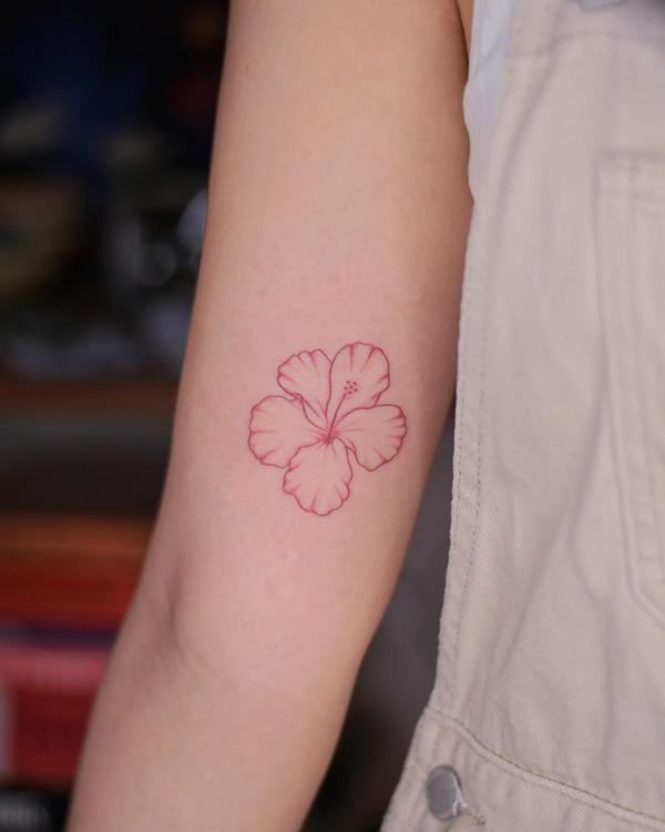 hibiscus tattoo by igorbessa on DeviantArt