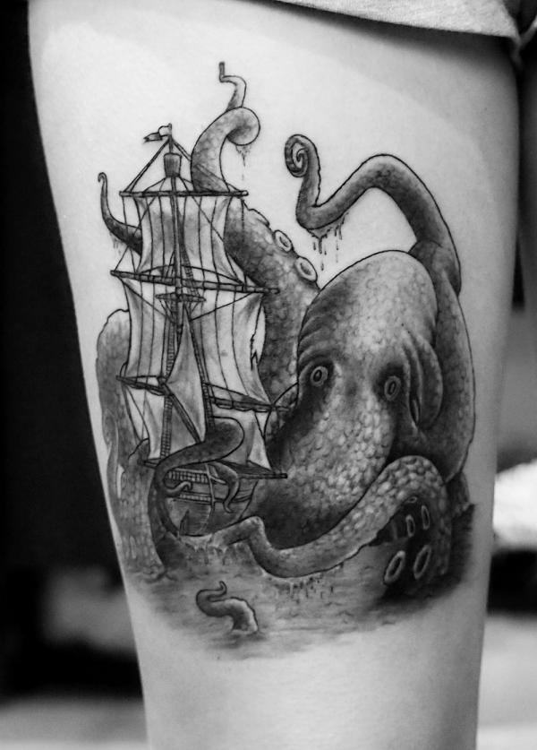 Jo Kraken Tattoos