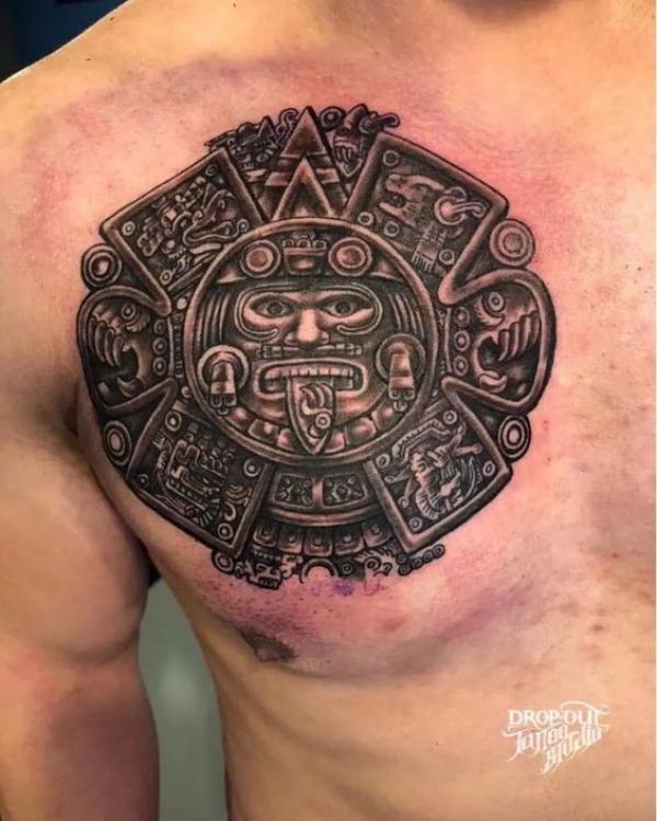 Mayan Calendar Tattoo by darklightartist on DeviantArt