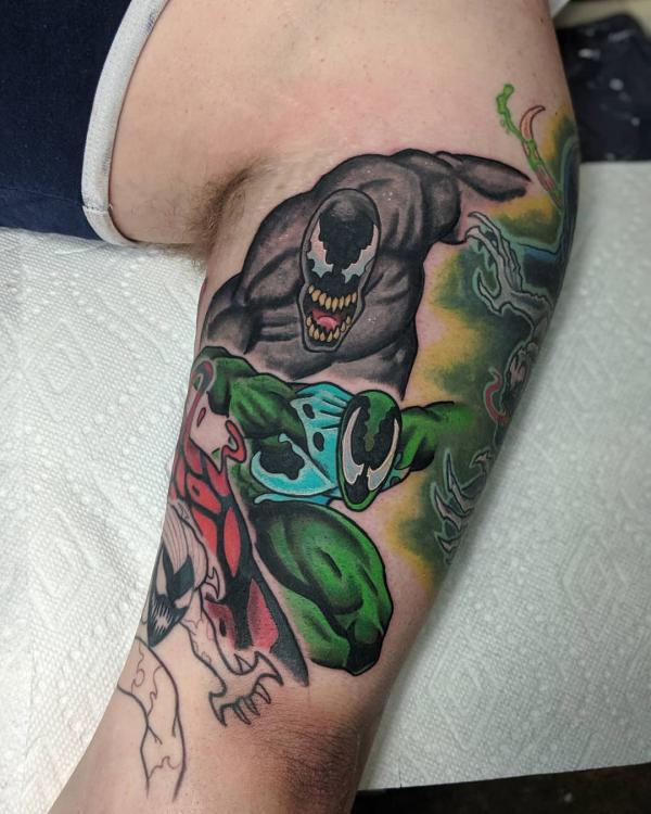 50 Venom Tattoo Designs A Unique Statement of Artistry Art and Design