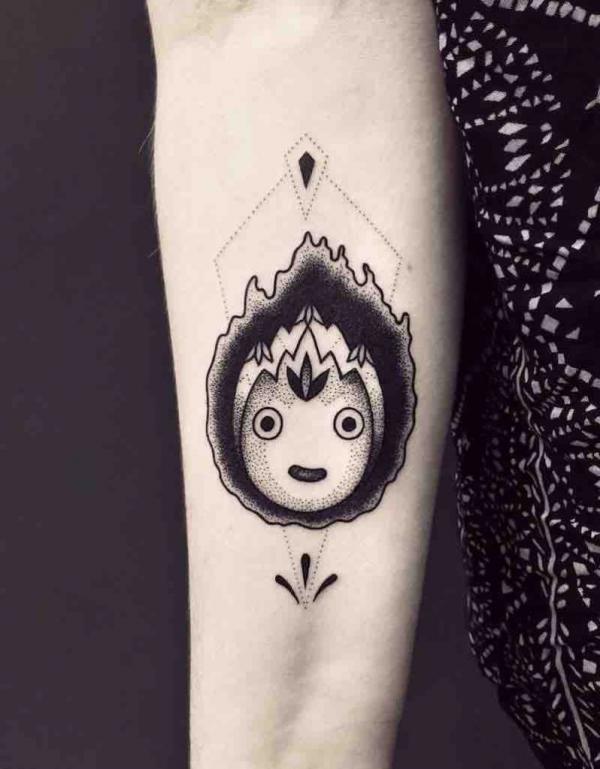 65 Calcifer Tattoo Ideas: Design And Meaning | Art And Design