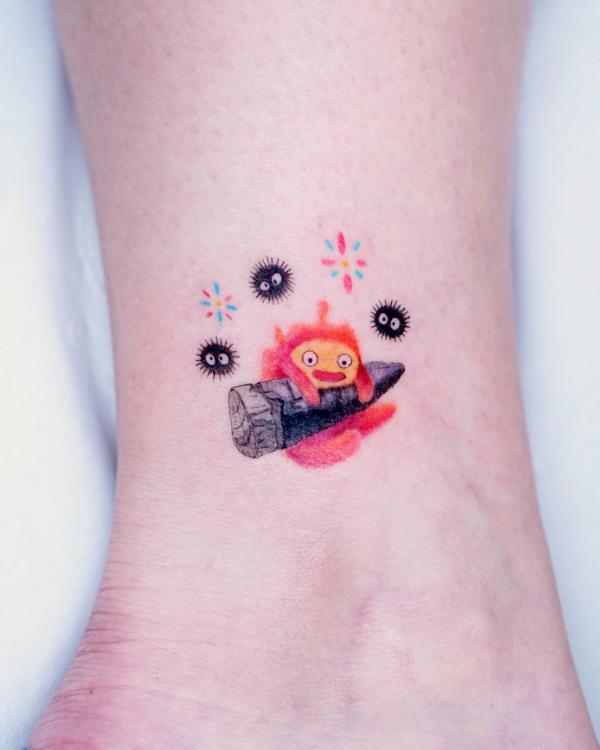 65 Calcifer Tattoo Ideas Design And Meaning Art And Design