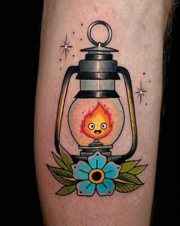 65 Calcifer Tattoo Ideas: Design and Meaning | Art and Design