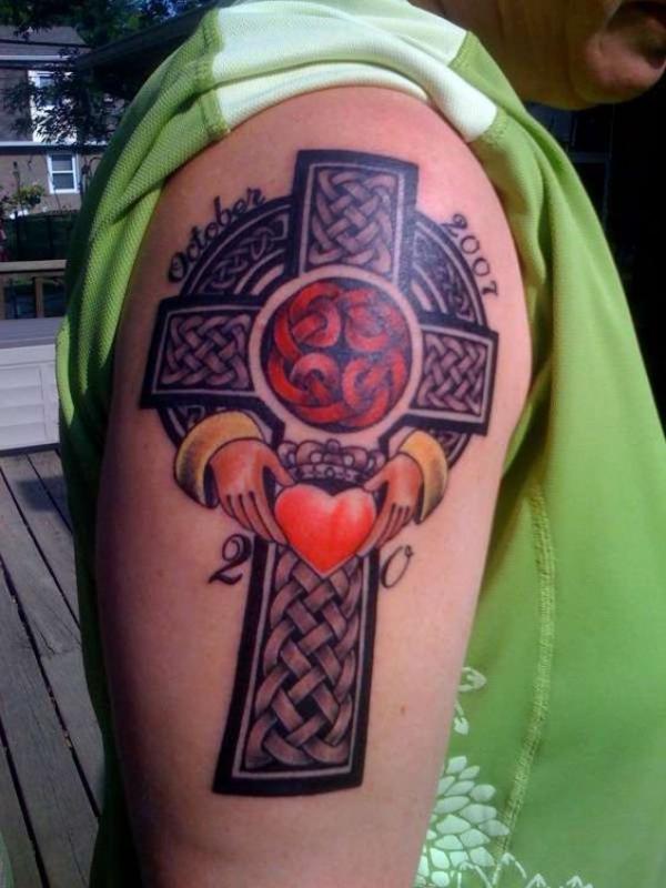 Celtic Cross Tattoo - Tattoos Designs