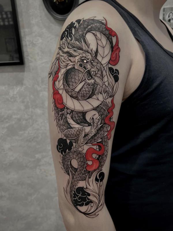 90 Artistic Upper Arm Tattoo Designs and Ideas