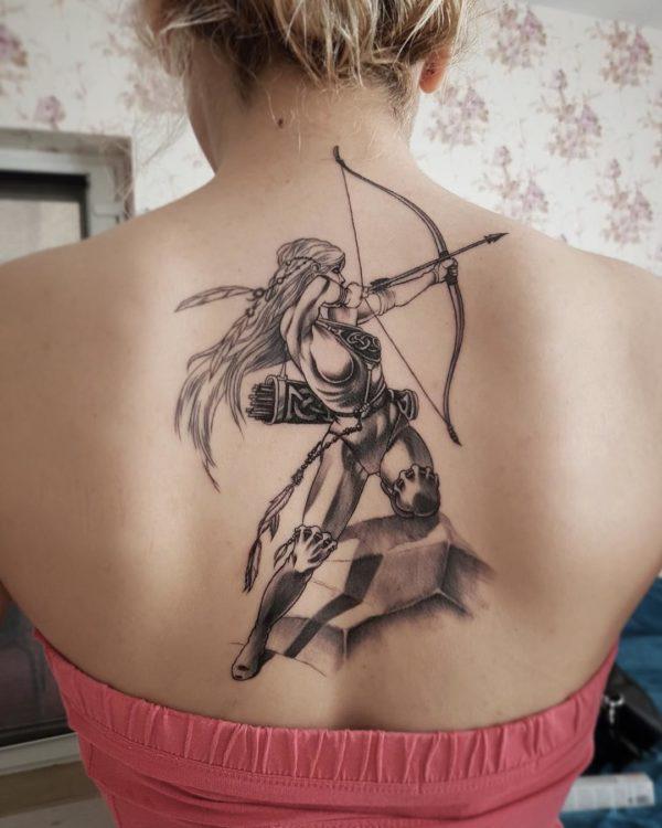 Arrow and Flower Tattoos | TikTok