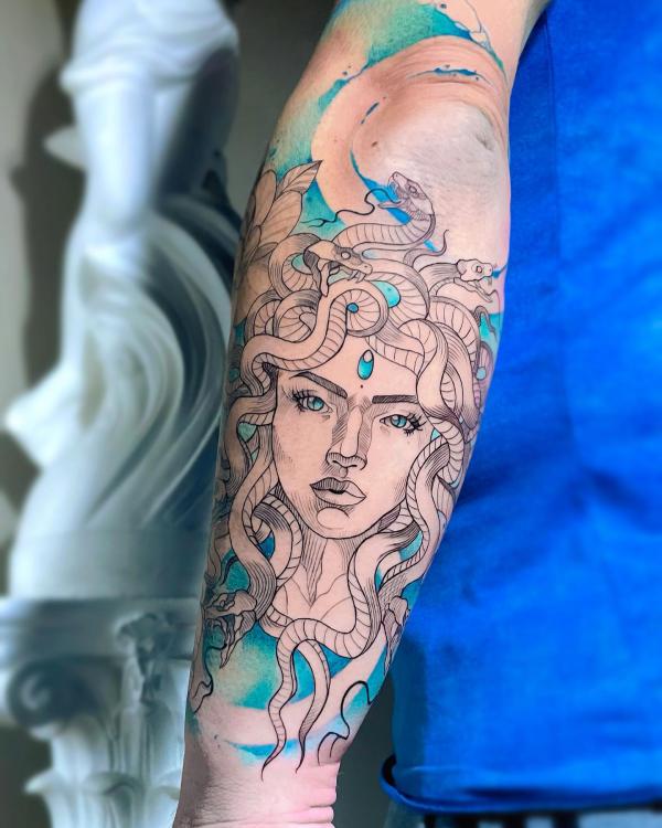 Medusa Tattoo | Medusa tattoo, Life tattoos, Tattoo designs