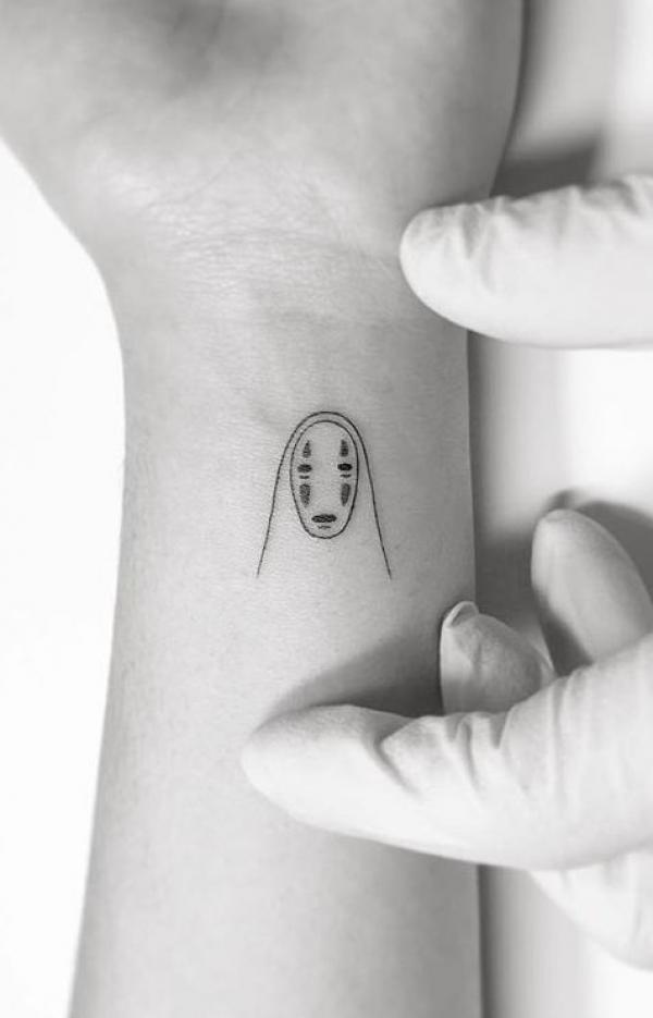Simple Face Tattoo - Best Tattoo Ideas Gallery