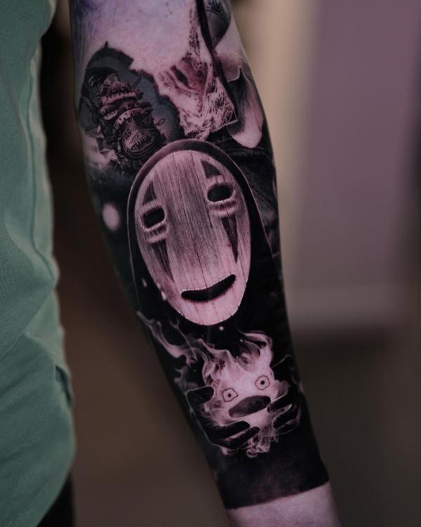 Kaonashi tattoo by guunstattoo on DeviantArt