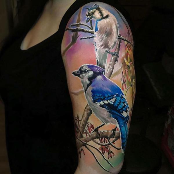 60 Blue Jay Tattoo Designs: A Flight Into Inked Elegance | Art and Design