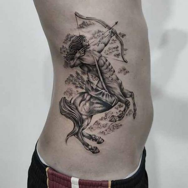 My freshly done Sagittarius theme tattoo by Justin owner of crea8tivesoul  in Orlando Fl : r/tattoos