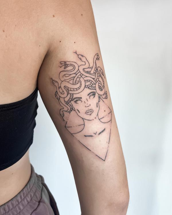 Medusa full back done ✓😉@lumina_tattoo_studio . . #tattoo #tattoos #ink  #inked #art #tattooartist #tattooart #tattooed #tattoolife... | Instagram