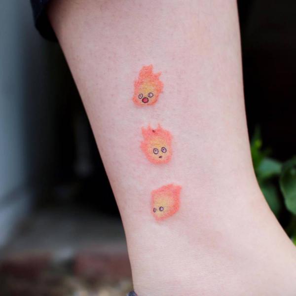 65 Calcifer Tattoo Ideas: Design and Meaning | Art and Design