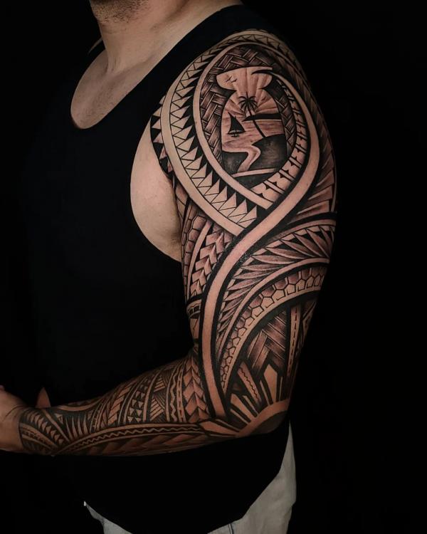 Tribal Tattoo Sleeve: Meaning of Symbols and Designs | Art and Design