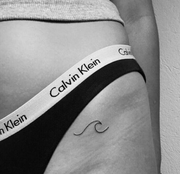 50 Bikini Line Tattoo Ideas with Meaning