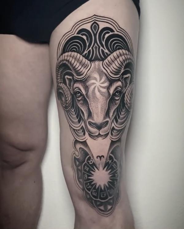 Pin by Shelby Lowe on tats | Picture tattoos, Tattoos, Aries ram tattoo