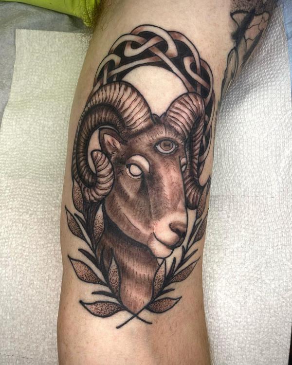 125 Aries Tattoo Designs: Ideas, Styles and Meaning | Art and Design