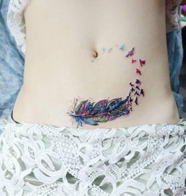 What are some good lower stomach tattoo ideas? - Quora