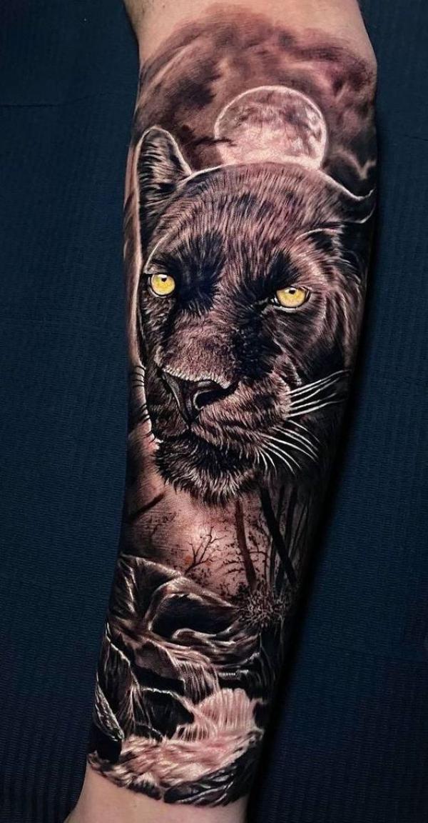 Explore the 33 Best panther Tattoo Ideas (2024) • Tattoodo