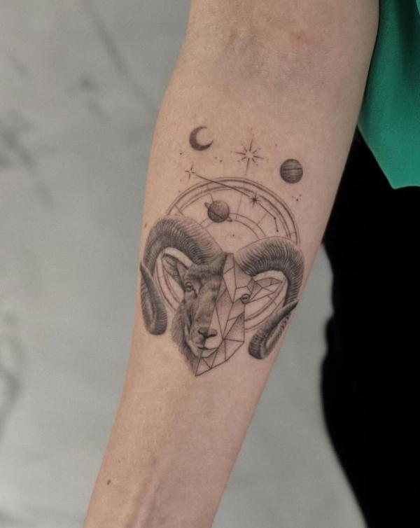73 Awesome Aries Tattoos for Men [2024 Inspiration Guide] | Aries tattoo,  Tattoos for guys, Celtic tattoos for men