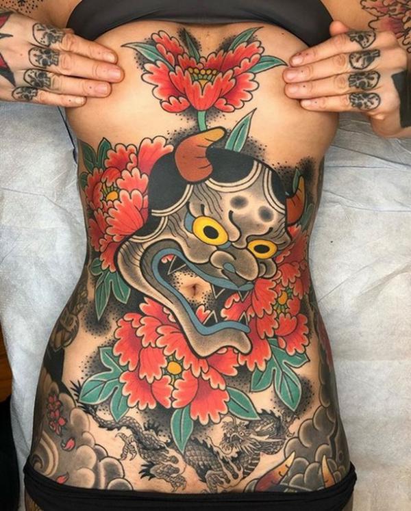 190+ Beautiful Waist Tattoos for Females (2024) - TattoosBoyGirl
