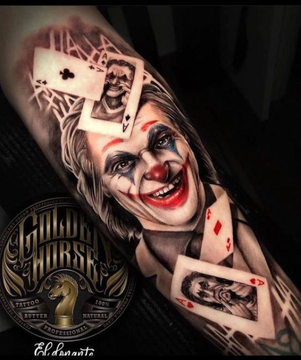 Joker tattoo, bat man, joker, tattoo, HD phone wallpaper | Peakpx