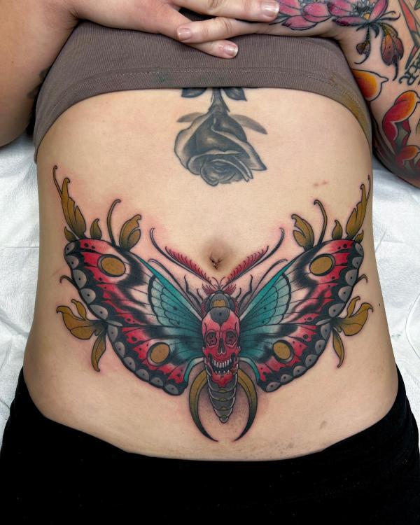 140 Meaningful Stomach Tattoos for Women | Art and Design