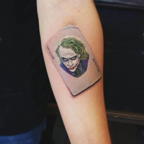 Joker Tattoo finished. Done by Tattoos by Trixy in Joplin MO. : r/joker