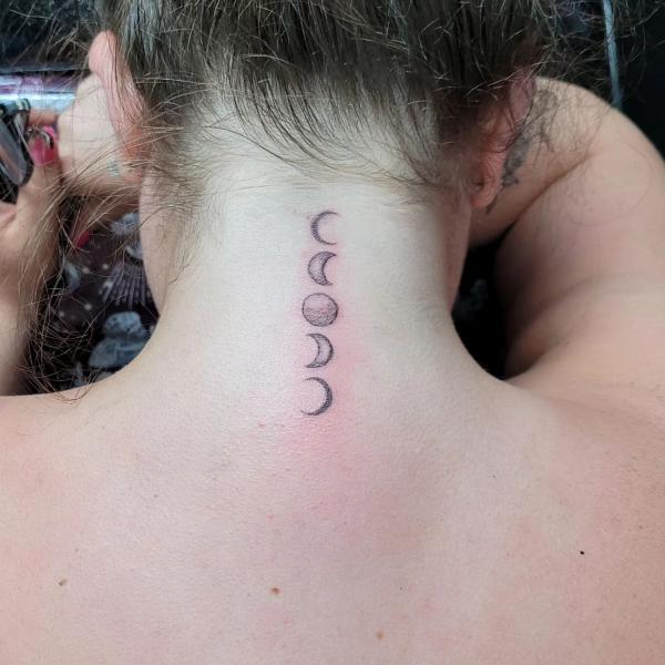 Small Moon and Stars Tattoo | TikTok