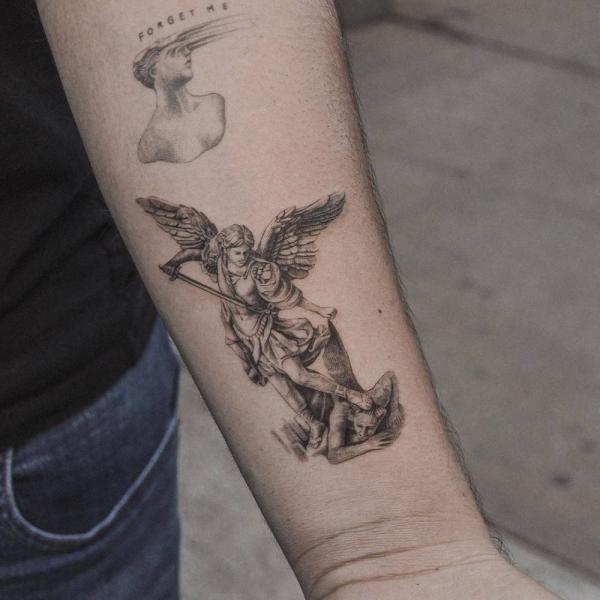lucifer tattoo | Ink tattoo, Tattoos, Tattoos for guys