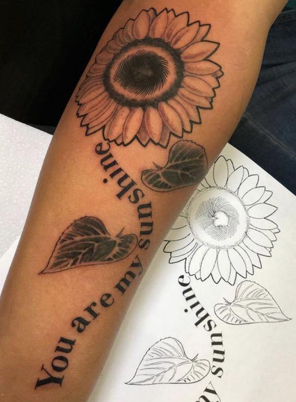 You Are My Sunshine Tattoo: Designs and Ideas