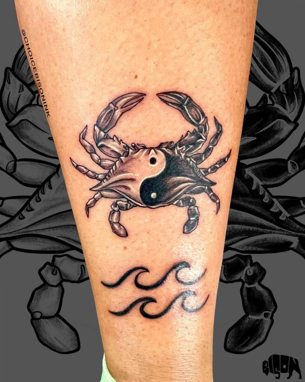 unique cancer zodiac tattoos｜TikTok Search