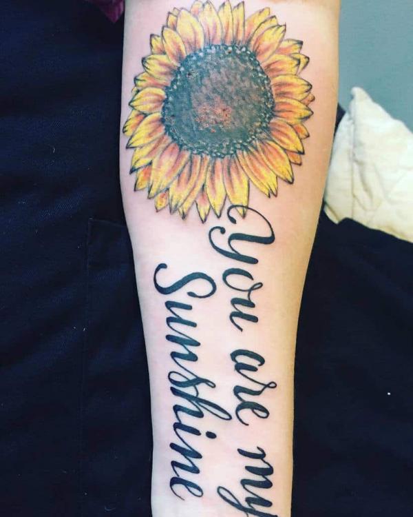 You Are My Sunshine Tattoo Designs and Ideas