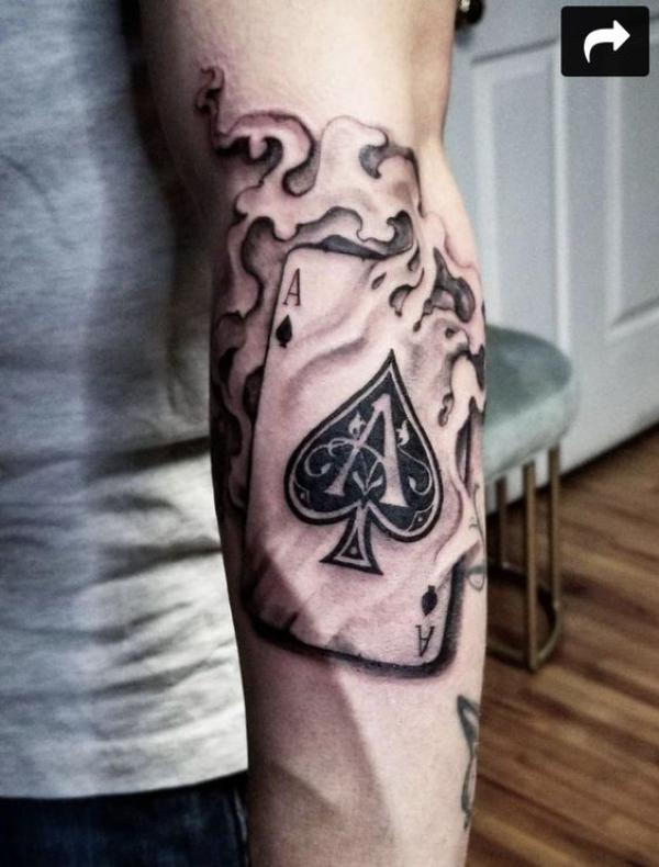 80 Ace of Spades Tattoo Ideas with Meaning | Art and Design