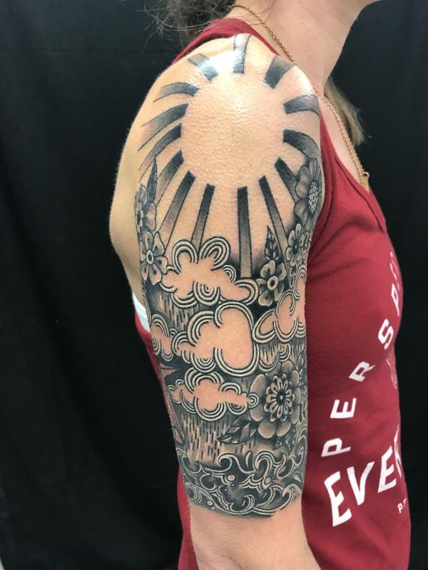 Rising Sun Tattoos | Girl Gloss
