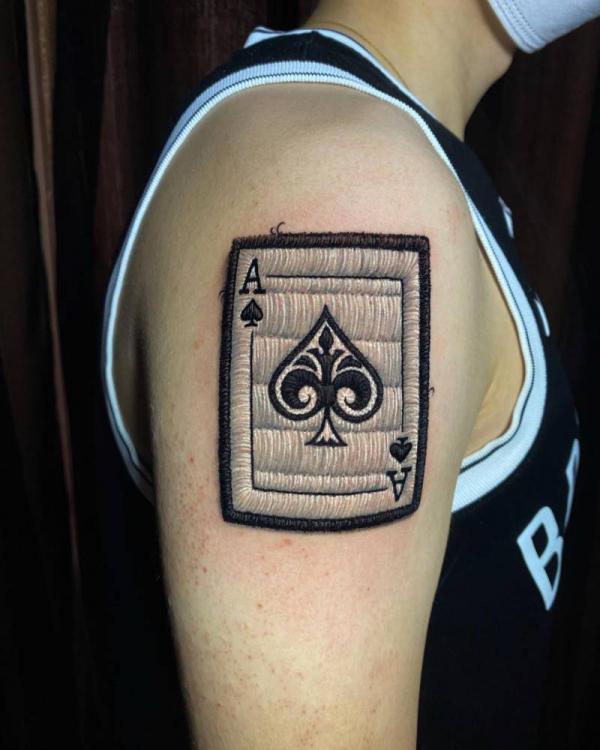 80 Ace of Spades Tattoo Ideas with Meaning | Art and Design