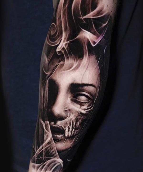 70 Smoke Tattoo Design Ideas with Meaning | Art and Design