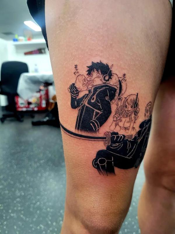 One piece Zoro Enma tattoo