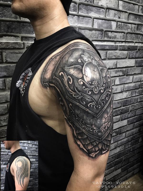 70 Shield Tattoo Designs with Meaning | Art and Design