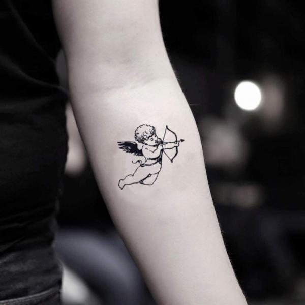 Tattoo uploaded by illson • Available flash. | Cherub tattoo, Cupid tattoo,  Tattoo sketches